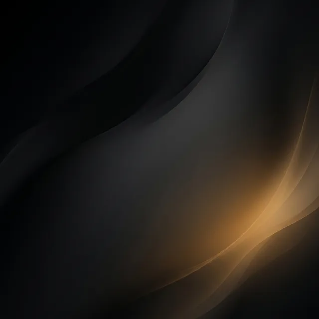 Abstract gold and black composition representing brand and creative work